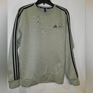 Adidas Bad Bunny Colab 2021 Men's Olive Crewneck Sweater